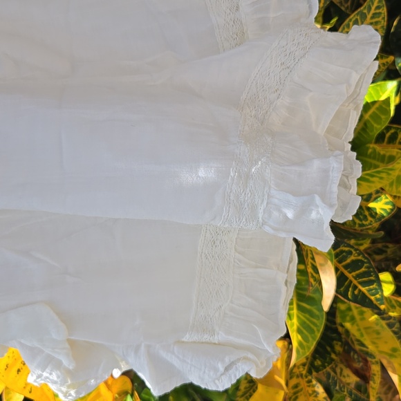 Free People Feelin' Fancy Strapless Cotton Romper - Picture 8 of 9